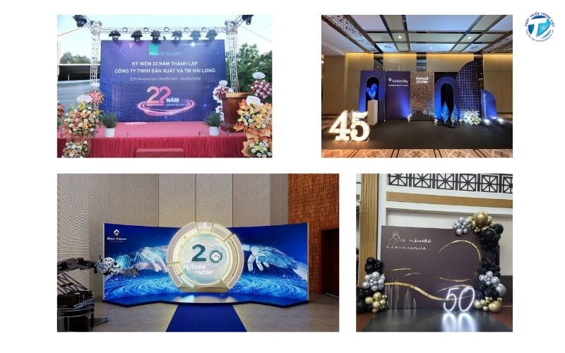 Background kỷ niệm thành lập công ty